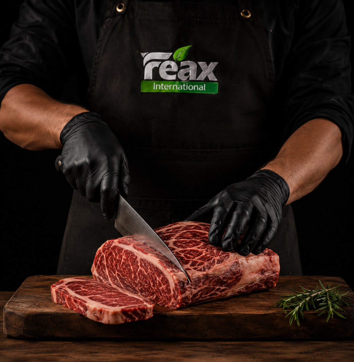Corte Ribeye preparado por Feax
