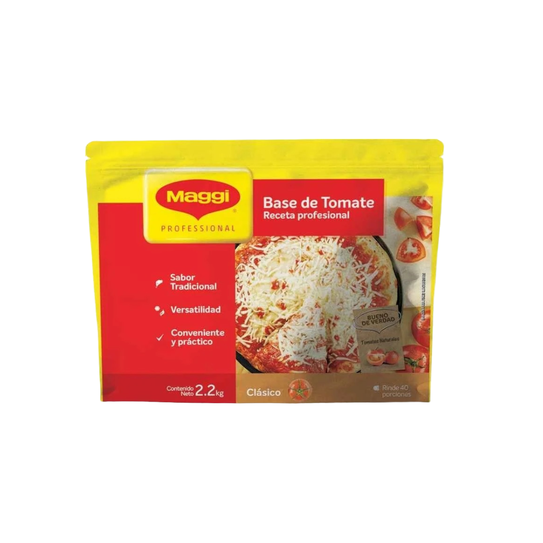 PASTA BASE DE TOMATE PROFESSIONAL MAGGI NESTLE 6/2.2 KG.