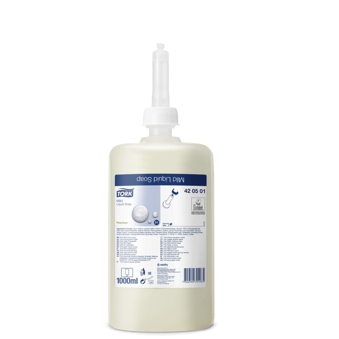 JABON DISP. LIQUIDO 42050150 TORK 6/1 L.