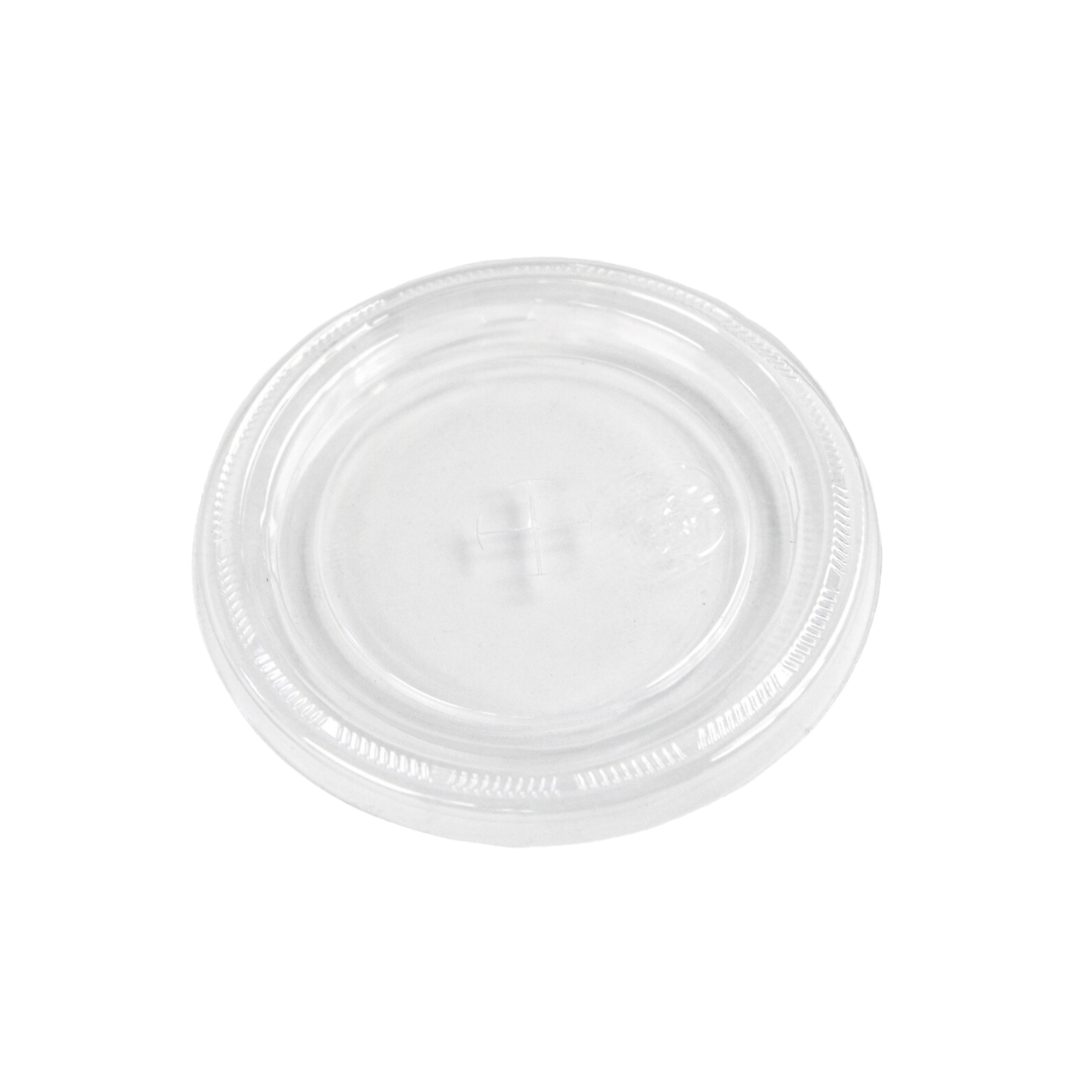 TAPA B/FRIA PLAST. PS TRASL. 16 OZ. PLANA CON/ABERT. TERMO ENVASES 10/100