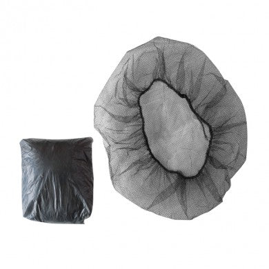 REDECILLAS NEGRAS P/CABELLO 1/144 UNIDS.