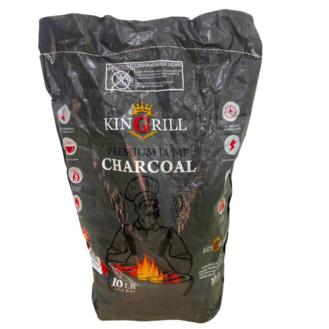 CARBON VEGETAL KINGRILL 4/10 LB.