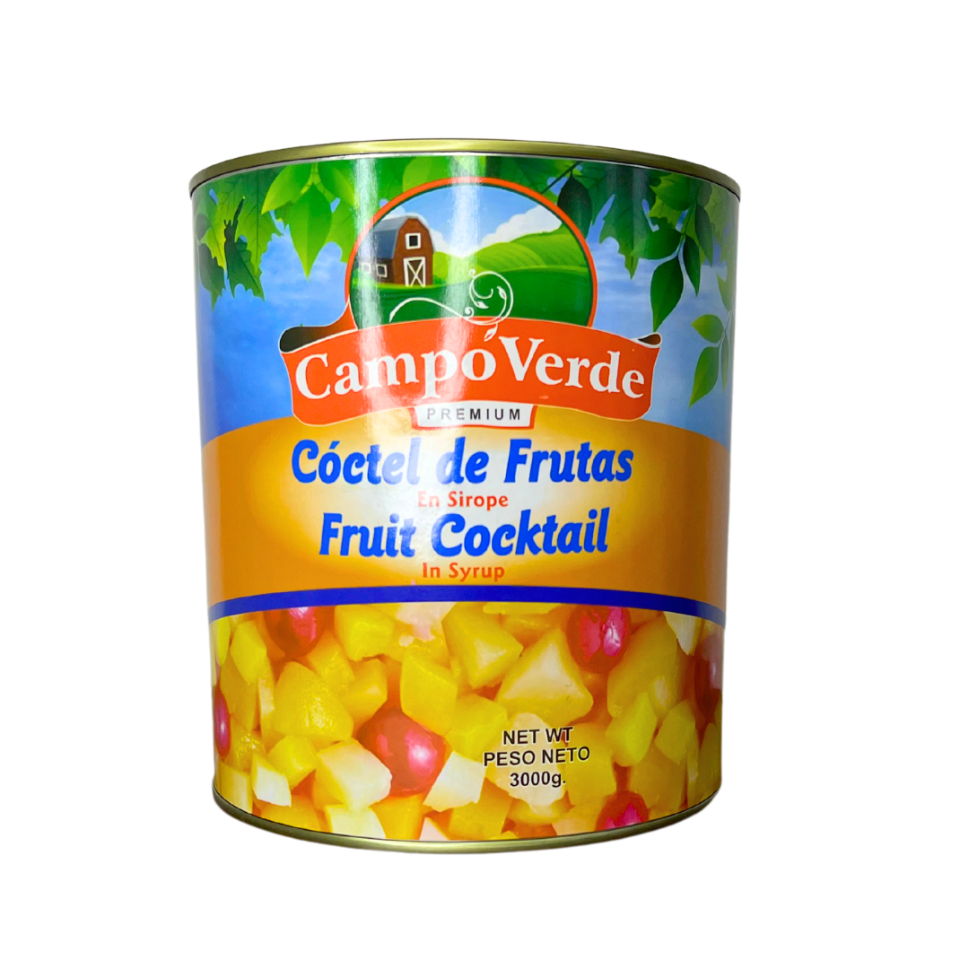 COCKTAIL DE FRUTAS CAMPO VERDE 6/1 GAL. (3000 G.)