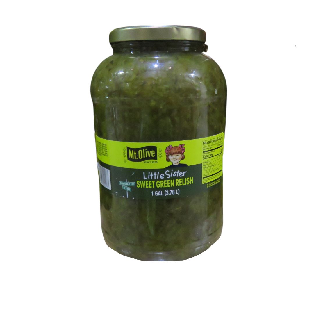PEPINILLO SWEET RELISH MTOLIVE 4/1 GAL.