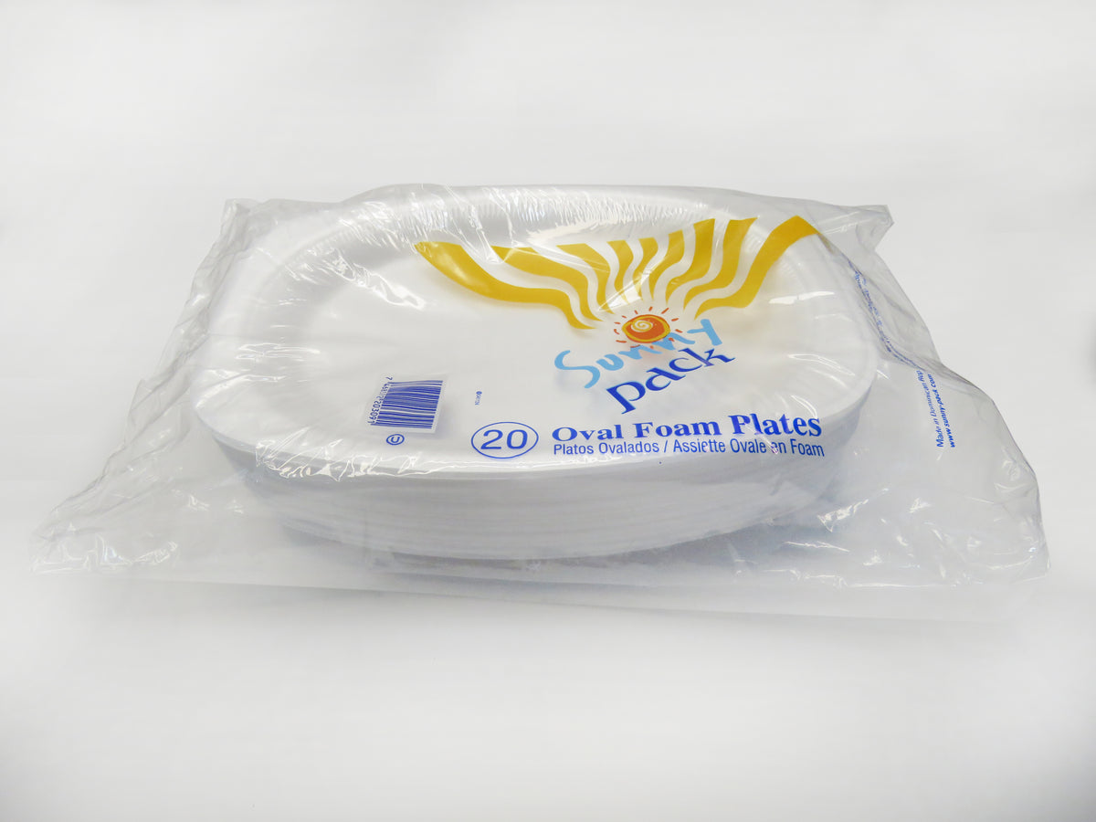 PLATO OVAL FOAM GRANDE SUNNY PACK 20/20