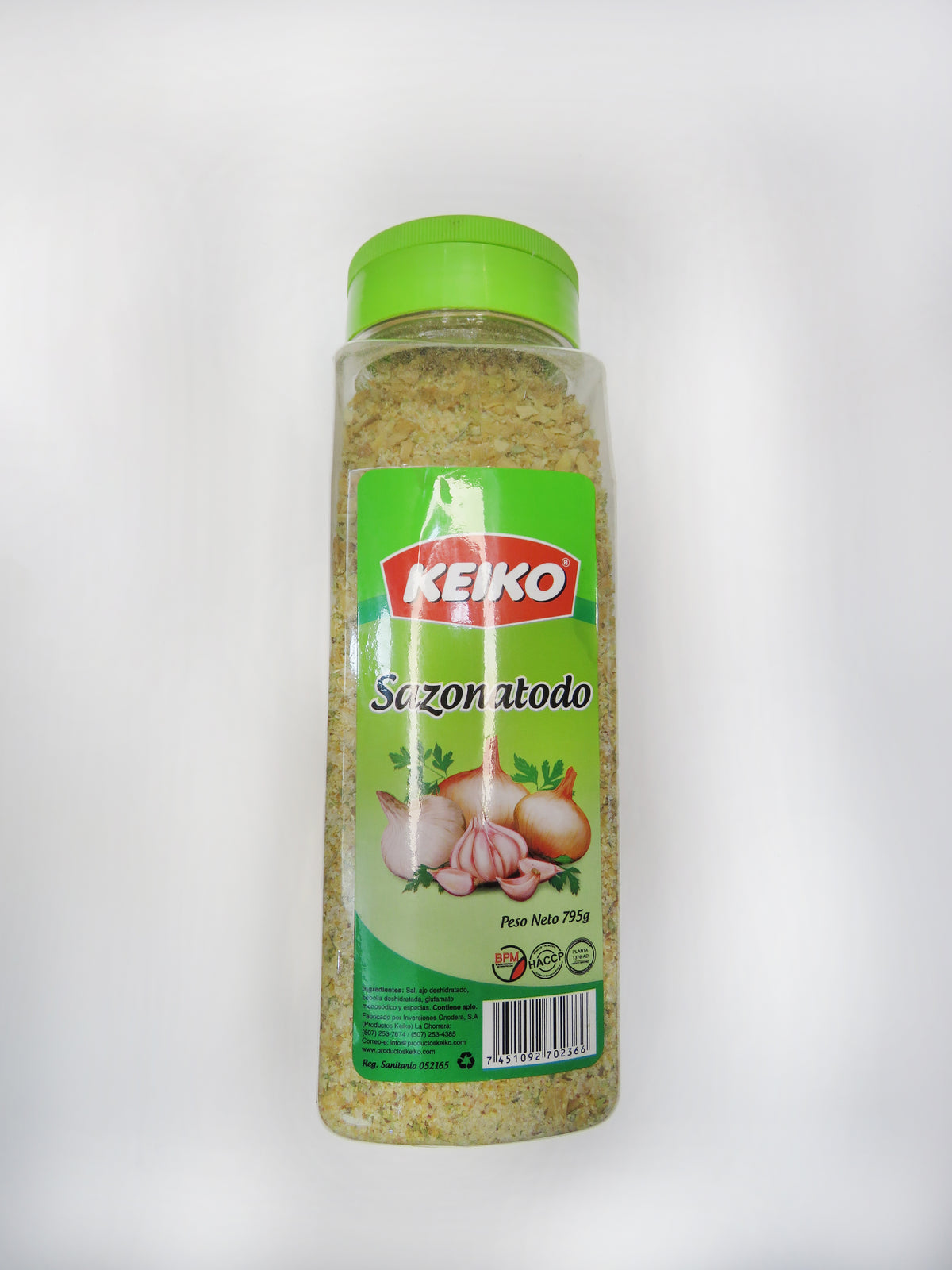 SAZONATODO SIN COLORANTE KEIKO 6/795 G.