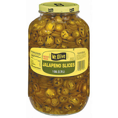 JALAPEÑO REBANADO MT. OLIVE 4/1 GAL.