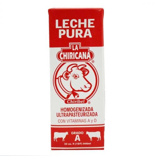 LECHE ENTERA 3.5% LA CHIRICANA 12/946 ML.