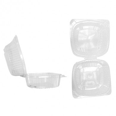 ENVASE FRUTA PLAST. 6" TRANSP. MC-YCI81160 PACTIV 500 UNIDS.