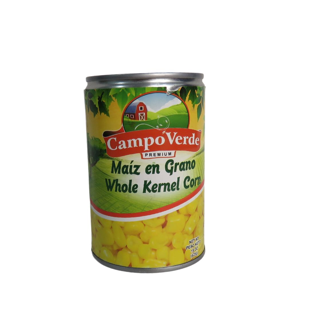 MAIZ EN GRANO CAMPO VERDE 24/15 OZ. (425 G.)