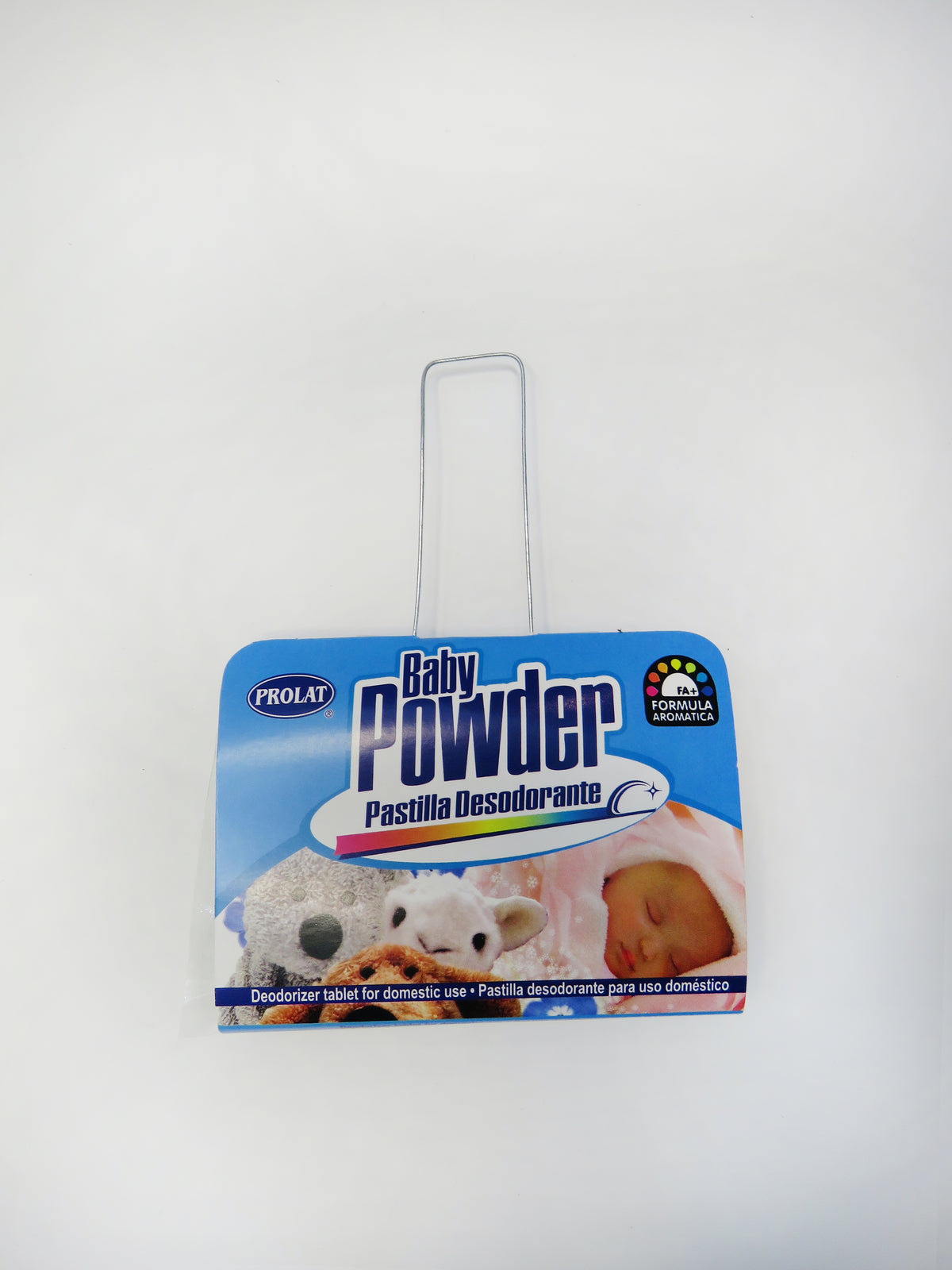 PASTILLA CON GANCHO PARA BAÑO BABY POWDER PROLAT 48/55 G.