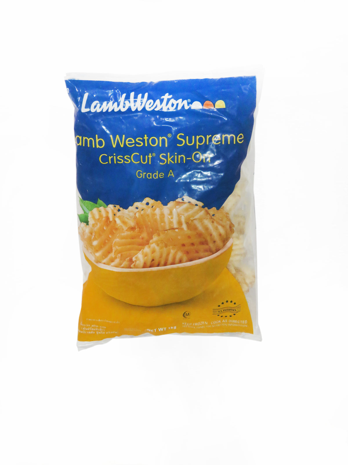 PAPAS WAFFLE E0030 LAMB WESTON 10/1 KG.