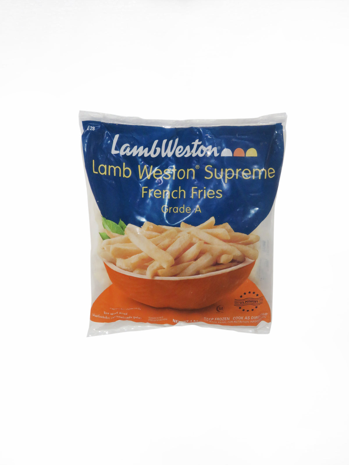 PAPAS FRITAS 3/8  E28 LAMB WESTON 10/1 KG.