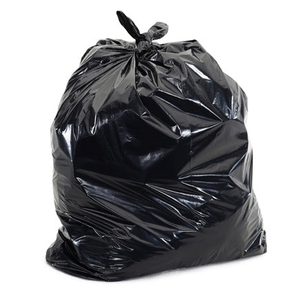 BOLSA PLAST. 33X40 NEGRA A/DENSIDAD 22 MIC. SMART CLEAN 25/10 UNIDS.