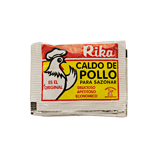 CALDO DE POLLO RIKA EN SOBRE 50/9 G.