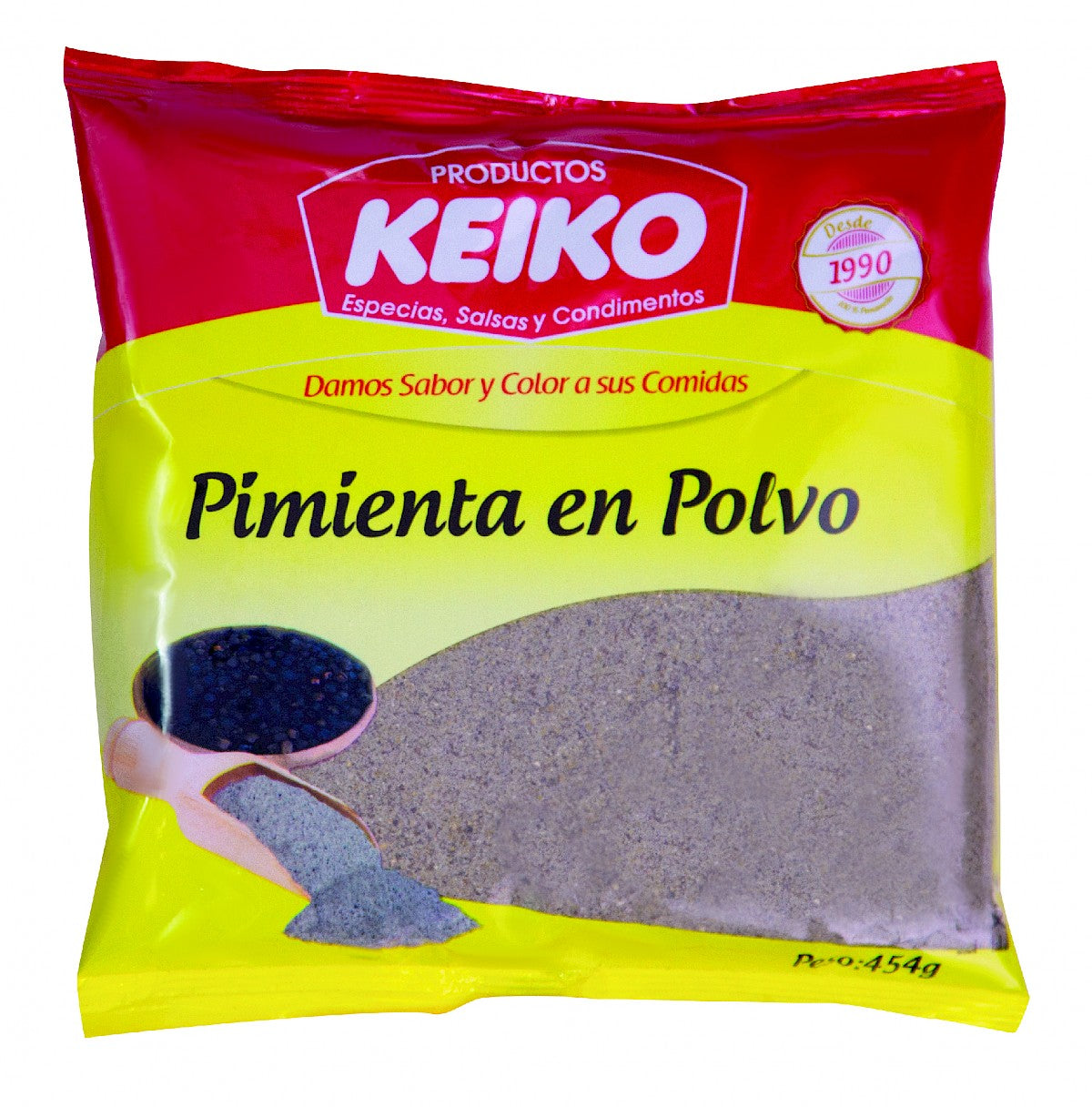 PIMIENTA MOLIDA EXTRA FINA KEIKO 454 G.