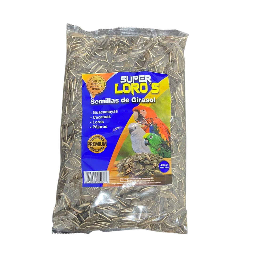 SEMILLA DE GIRASOL SUPER LORO 24/400 G.