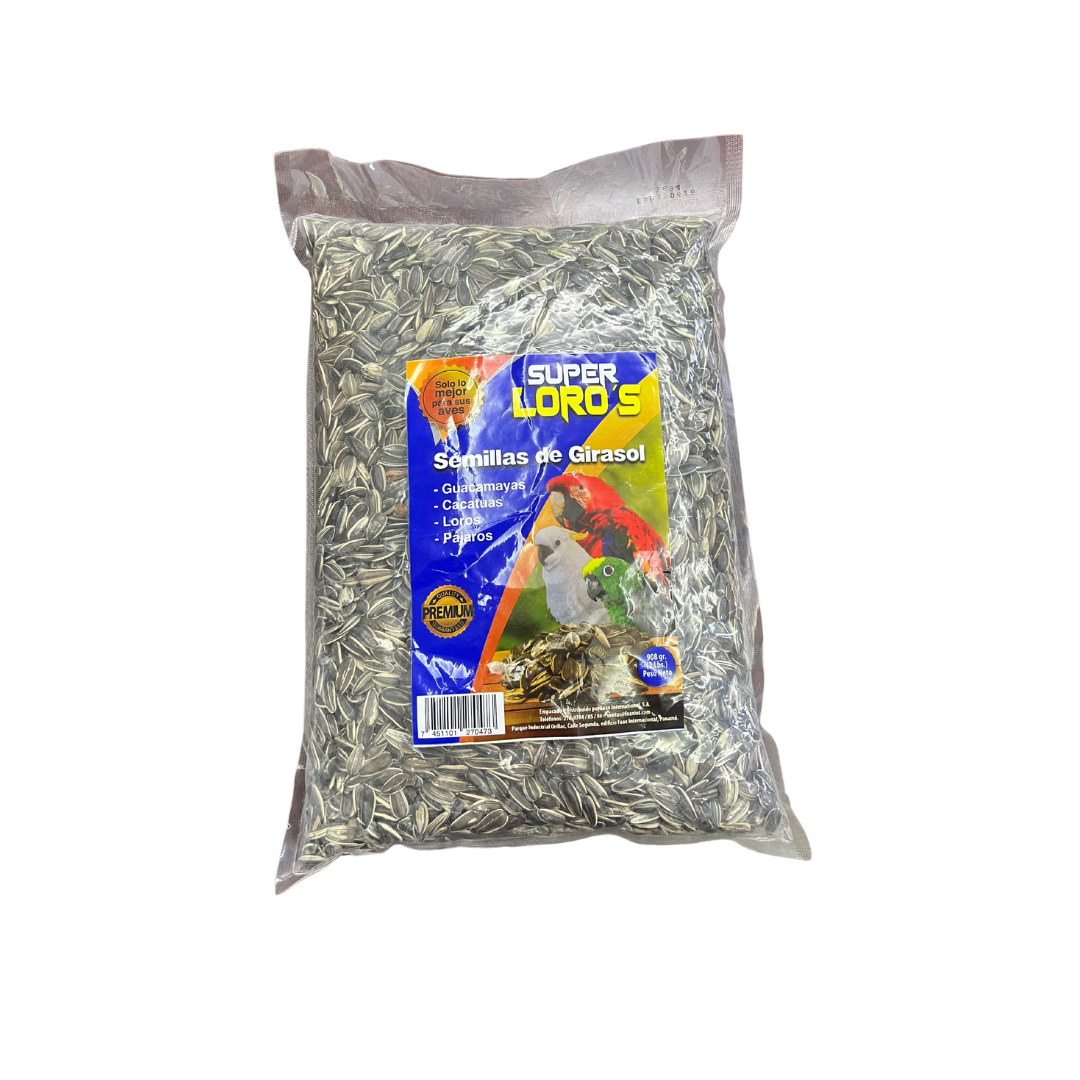 SEMILLA DE GIRASOL SUPER LORO 12/908 G.