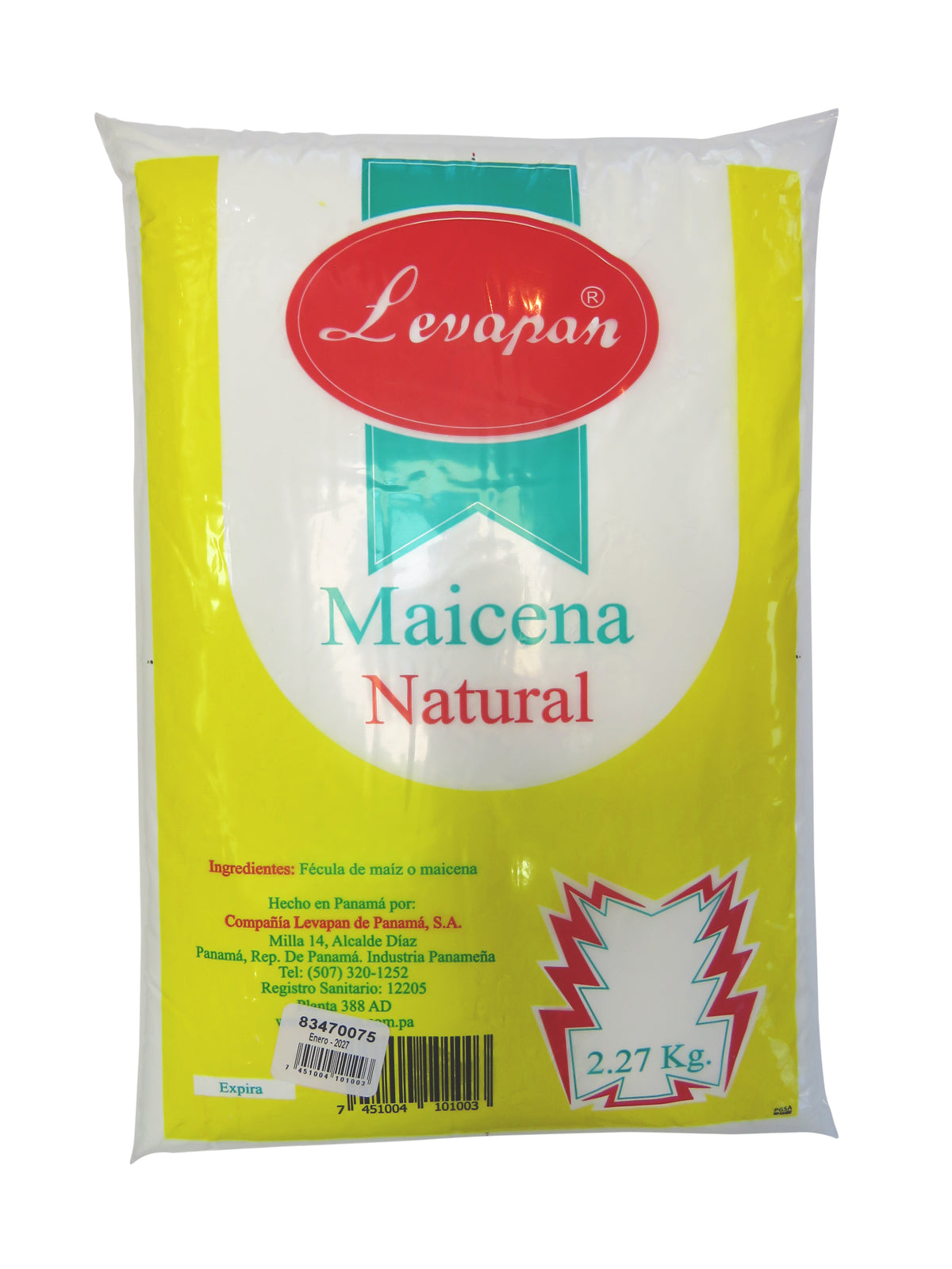 MAICENA NATURAL LEVAPAN 4/2.27 KG.