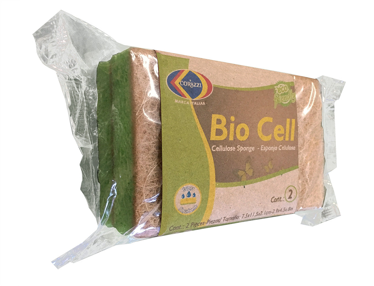 ESPONJA CELULOSA BIO CELL XCE059A CORAZZI 12/2 UNIDS.